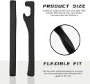 2 Pack Car Seat Gap Filler, Universal Fit Car Seat Gap Plug to Fill The Gap Between Seat and Console, Relleno para Huecos en Asientos de Coche Prevent Items from Falling Between