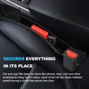 Car Seat Seam Fillers 2 Pack,Car Seat Gap Filler Organizer,Auto Side Seat Gap Storage Box,Car Seat Accessories,Preventing Items from falling,Universal Fit for Most Cars